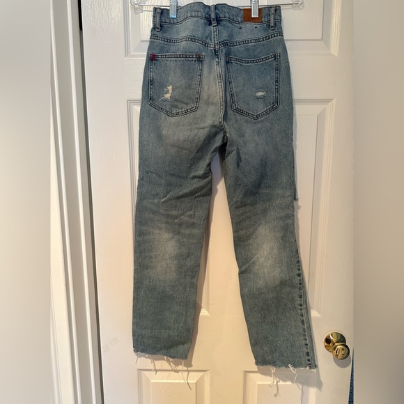 BDG Urban Outfitters Blue Slim Straight Leg Jeans Size 26 - Picture 9 of 10